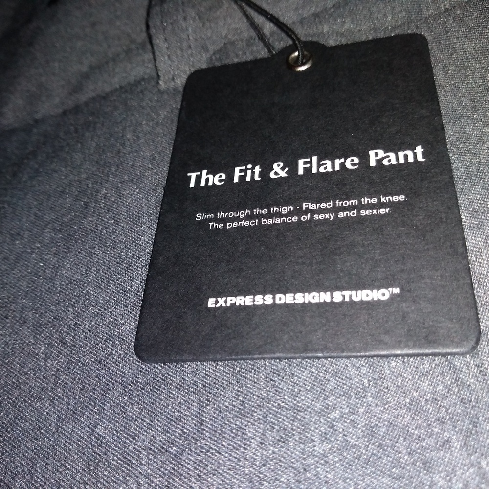 Express Fit and Flare Trouser Pant